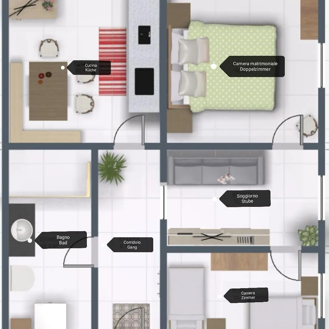 Apartamento Appartamenti Daberto Fabiola Arabba